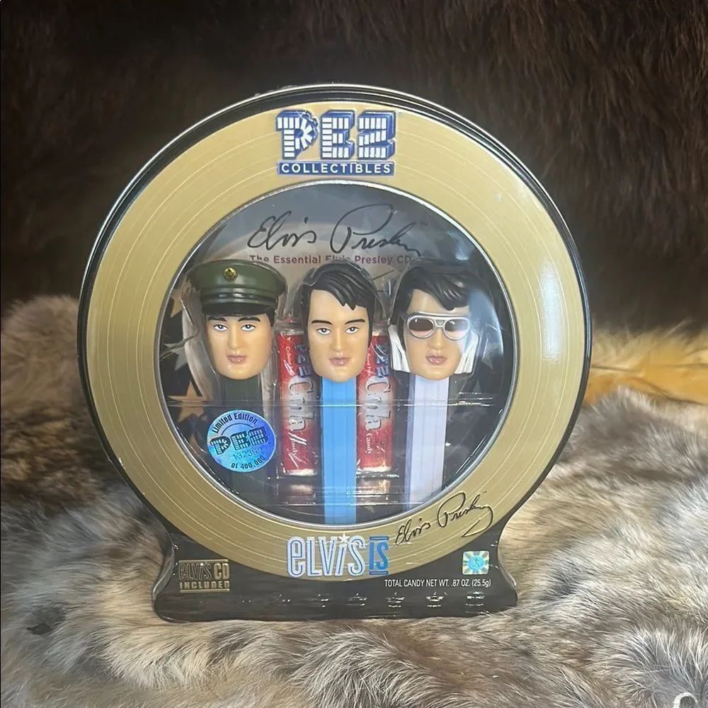 PEZ Collectibles Elvis Presley Dispensers NEW (6024B)